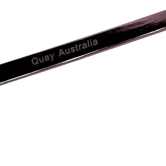 New Quay Super Girl Cat Eye Sunglasses Mirrored Oversized Pink Metal Frame main image 5